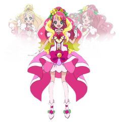 cure flora from go! princess precure