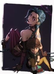 arcane jinx from arcane: league of legends by maassi (maa2sii)