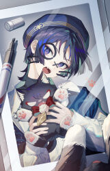 scaramouche (cat) (genshin impact) from genshin impact by paya (aejx2345)