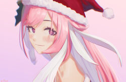 elysia (honkai impact) from christmas