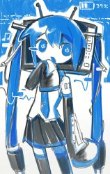 hatsune miku from vocaloid