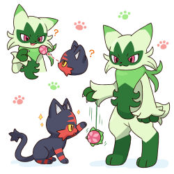 floragato from pokemon by neko gyoza