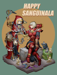 adepta sororitas from christmas by fleur-de-lis