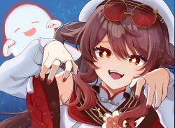 hu tao (cherries snow-laden) (genshin impact) from genshin impact