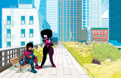 garnet (steven universe) from kamen rider by yoshida nina