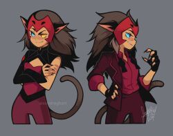 catra from she-ra and the princesses of power by sandragh