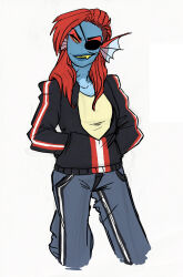 undyne from undertale by earthnashes