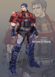 optimus prime from transformers by kurosaki sasori