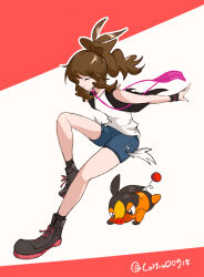 hilda (pokemon) from pokemon by c6h14o0918