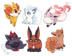 alolan vulpix from pokemon