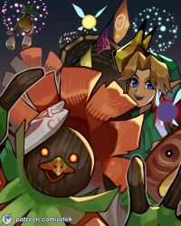 deku scrub from the legend of zelda by orlek