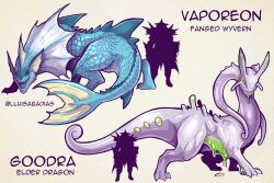goodra from monster hunter (series) by lluisabadias