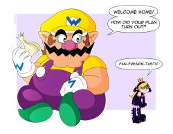 wario from mario power tennis by nico-neko