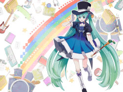 hatsune miku from magical mirai (vocaloid) by chris4708