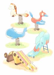 girafarig from pokemon by hitofutarai