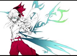 fujiwara no mokou from touhou by kanata