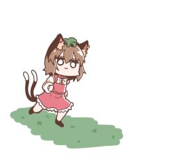 chen from touhou by shiromamekei
