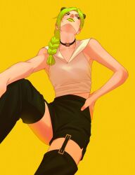 kujo jolyne from jojo no kimyou na bouken by tsukizawr