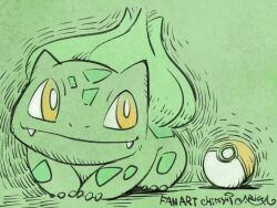 bulbasaur from pokemon by ariga hitoshi