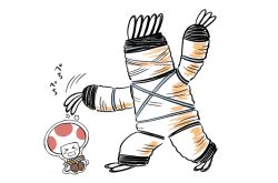 rubber band (paper mario) from paper mario