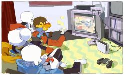 frisk (undertale) from nintendo by leseduo