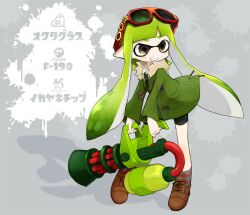 inkling from splatoon (series) by ameko-107