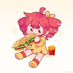kasane teto from mcdonald's