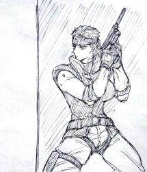 solid snake from metal gear (series)