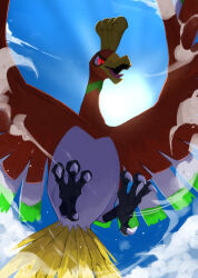 ho-oh from pokemon by kou11021301