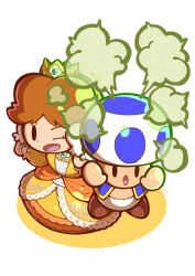 princess daisy from super mario bros. by 04sora40
