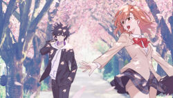 kamijou touma from toaru kagaku no railgun