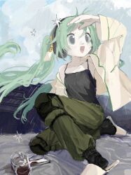 hatsune miku from vocaloid