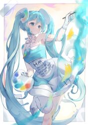 hatsune miku from vocaloid