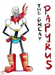 papyrus (undertale) from undertale by vass-rieh