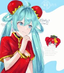 hatsune miku from odochina (vocaloid) by skellychan