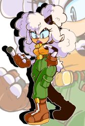 lanolin the sheep from sonic (series)