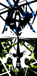 black rock shooter (character) from black rock shooter by tan (carbon)