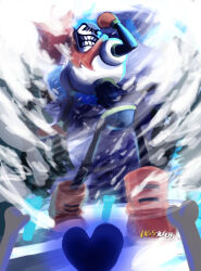 blue soul (undertale) from undertale by vass-rieh