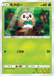 rowlet from pokemon by mizutani megumi