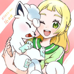 alolan vulpix from pokemon