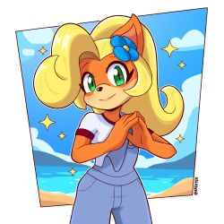 coco bandicoot from crash bandicoot (series) by efextex