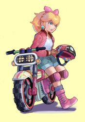 princess peach from super mario bros.