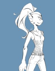 undyne from undertale by zunda e damame