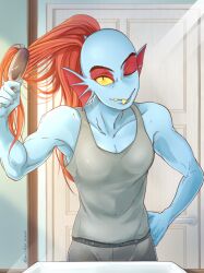 undyne from undertale by micchan sense