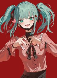 hatsune miku from vampire (vocaloid) by paso neko