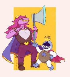 lancer (deltarune) from deltarune by vodkaskull