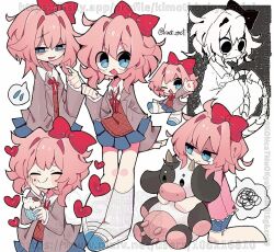 sayori (doki doki literature club) from doki doki literature club by kimoti omoti