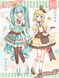 hatsune miku from vocaloid