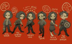 bucky barnes from avengers: endgame