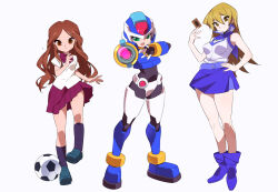 aile (mega man zx) from inazuma eleven by kaidou zx
